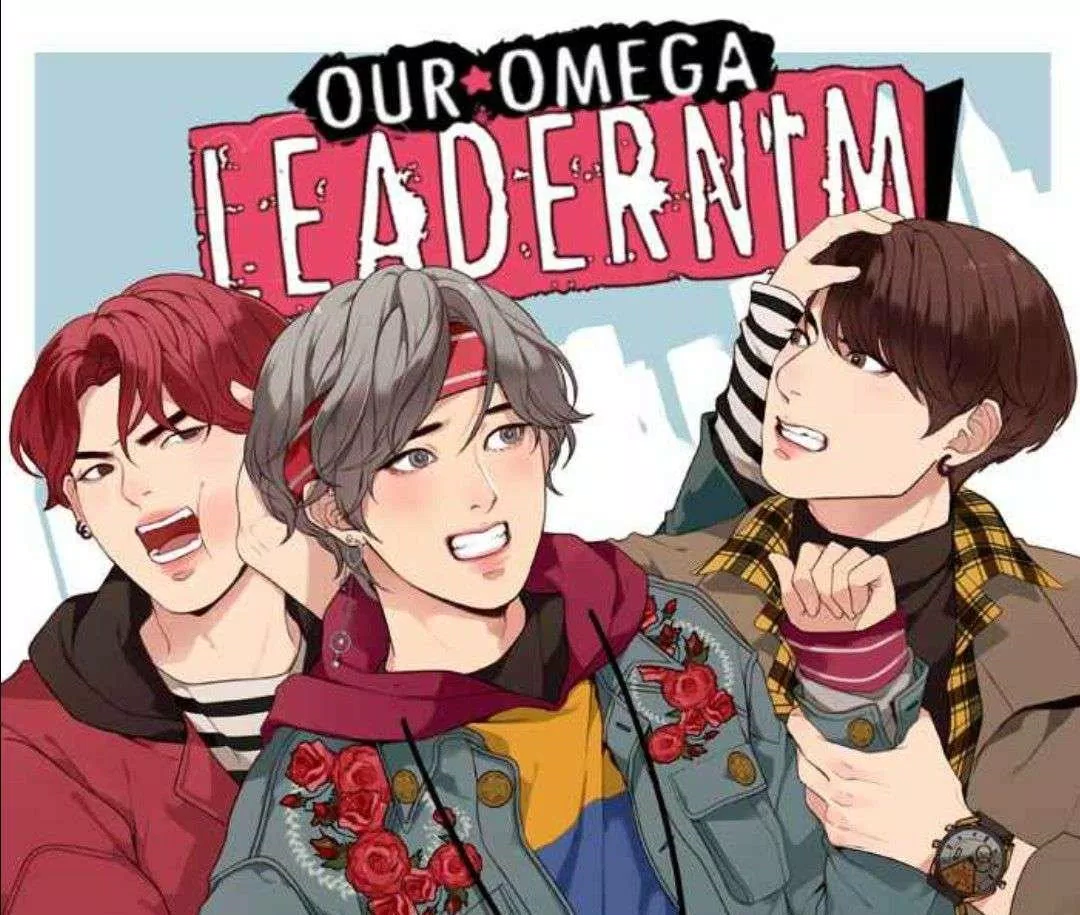 Poster truyện tranh đam mỹ Our omega leadernim (Ảnh: Internet)