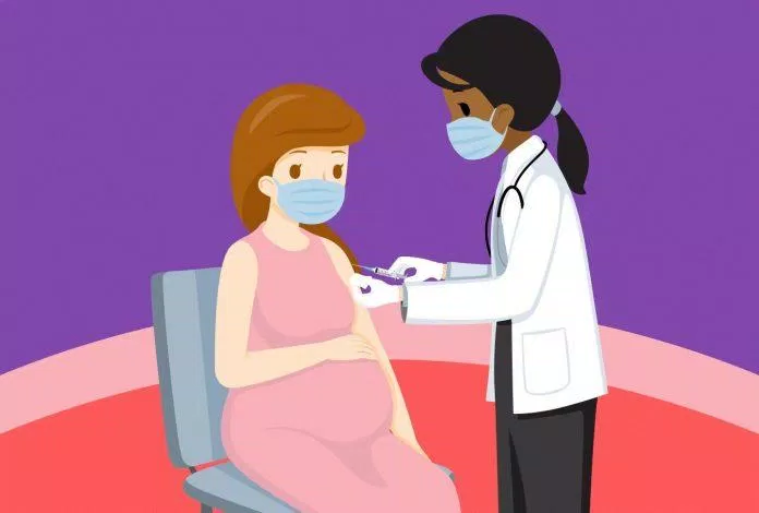 Tiêm vắc xin COVID-19 khi đang mang thai càng sớm càng tốt (Ảnh: Internet). Tiêm vắc xin COVID-19 khi đang mang thai càng sớm càng tốt (Ảnh: Internet).