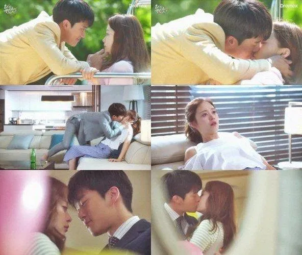 Cảnh hôn của Ha Seok Jin và Jun So Min. (Nguồn: Internet)