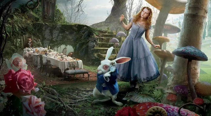 Poster phim Alice In Wonderland. (Nguồn: Internet)
