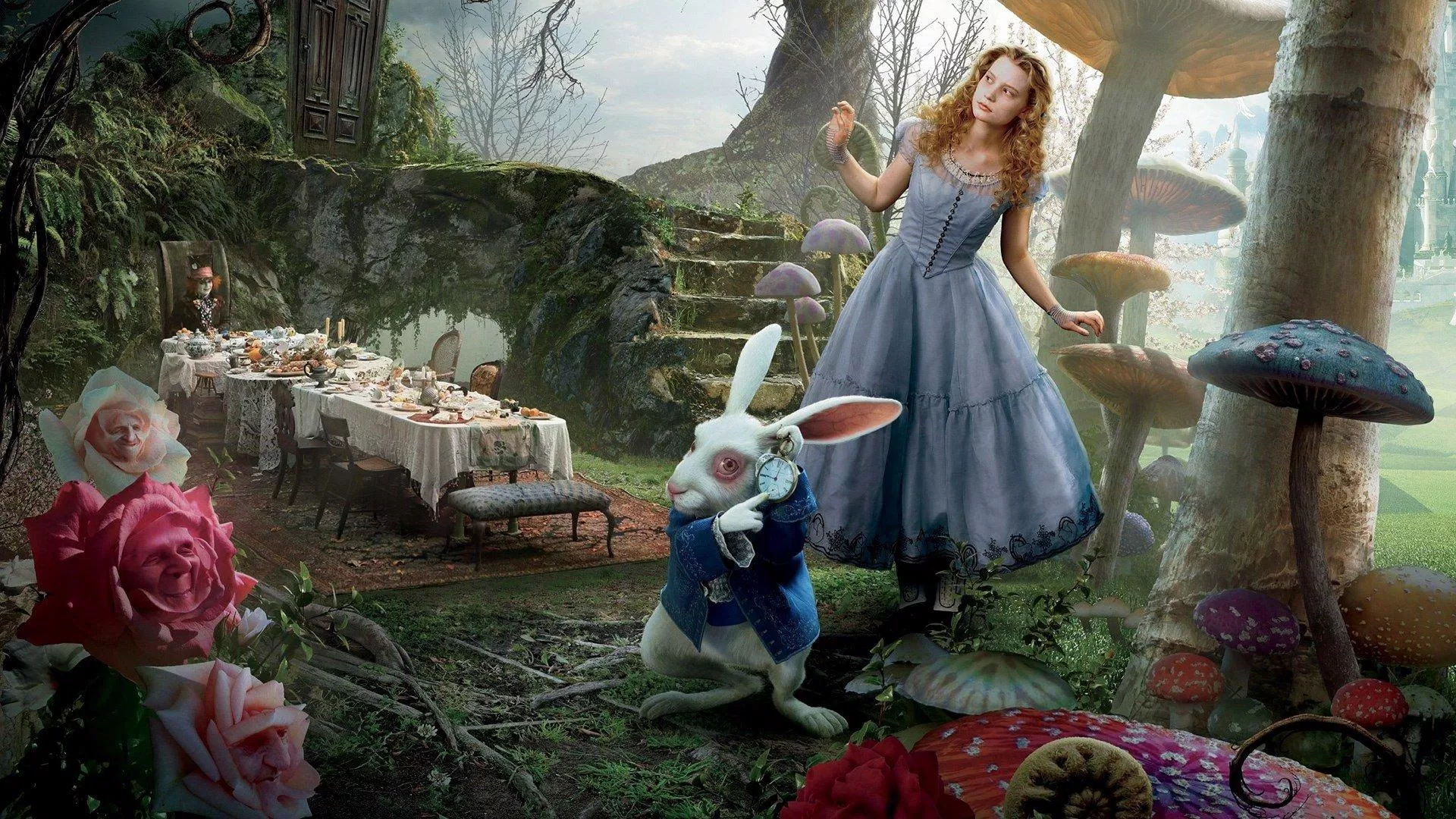 Poster phim Alice In Wonderland. (Nguồn: Internet)