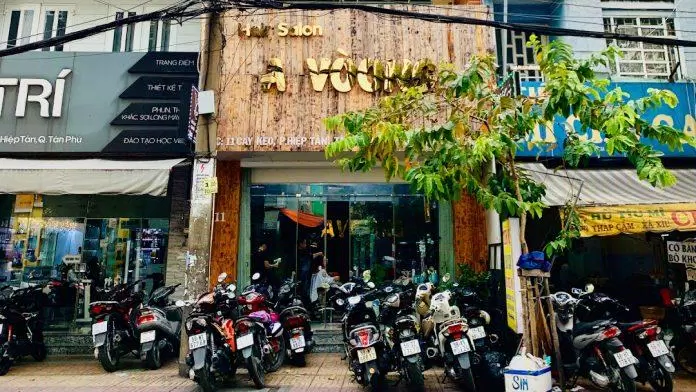 Thiết kế Vintage của Hair Bar Viet Nam (Nguồn: HairBar Vietnam)