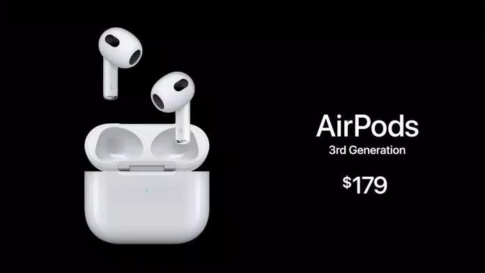 AirPods 3 có giá 179 USD (Ảnh: Internet). AirPods 3 có giá 179 USD (Ảnh: Internet).
