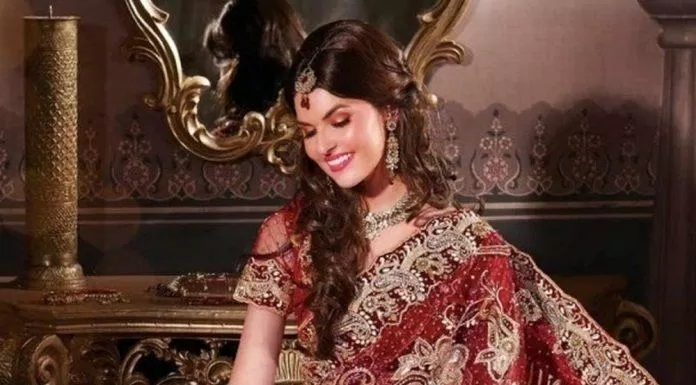 Sari đầy sang trọng và quý phái của các cô dâu Ấn (Nguồn: Internet)