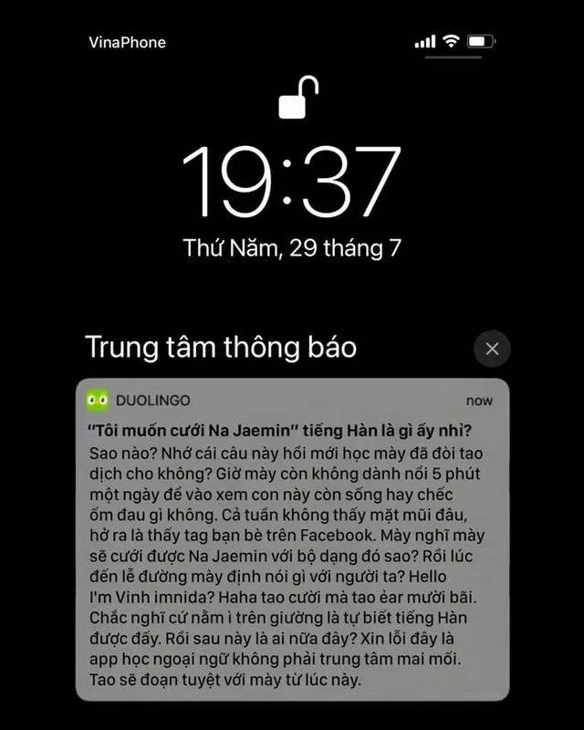Sử dụng những câu đùa vui và thậm chí là đe dọa tinh thần nếu bạn không vào học (Nguồn: Internet). Sử dụng những câu đùa vui và thậm chí là đe dọa tinh thần nếu bạn không vào học (Nguồn: Internet).