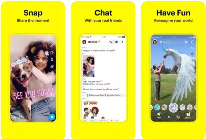 Ứng dụng Snapchat có sẵn tính năng thay đổi giọng nói (Ảnh: Internet).