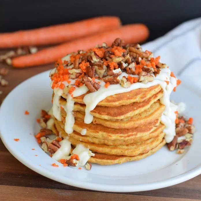 Bánh pancake cà rốt (Ảnh: Internet).
