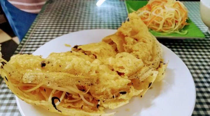 Bánh khoái Quảng Bình. (Ảnh: Internet)