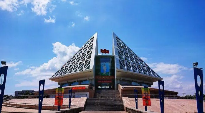 Toàn cảnh bảo tàng Ninh Thuận. (Ảnh: Internet)