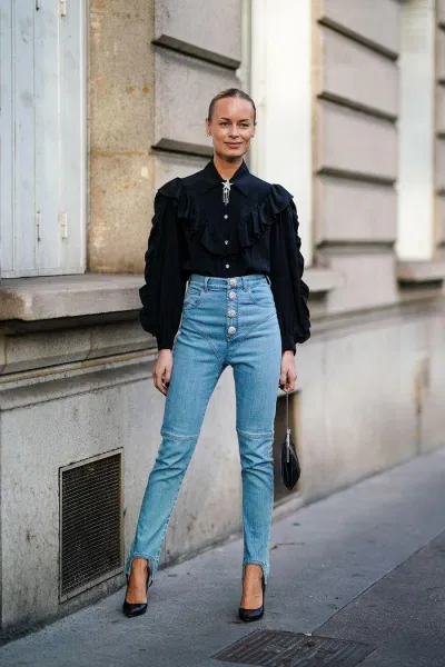 Quần jean skinny và cách phối đồ (Nguồn: Internet)