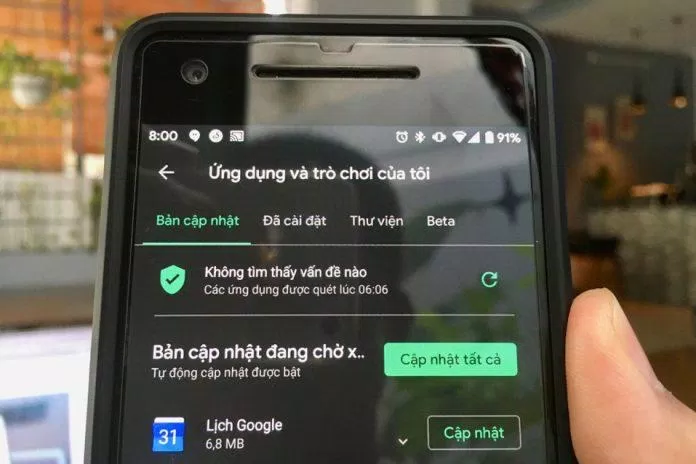 Cập nhật các ứng dụng thường xuyên (Ảnh: Internet).