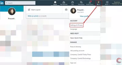 Cài đặt tài khoản LinkedIn (Ảnh: Internet). Cài đặt tài khoản LinkedIn (Ảnh: Internet).