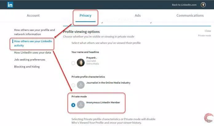 Cài đặt tài khoản LinkedIn (Ảnh: Internet). Cài đặt tài khoản LinkedIn (Ảnh: Internet).