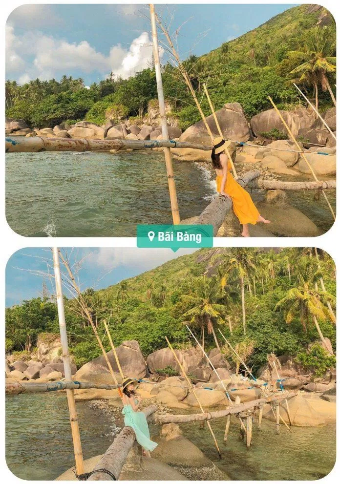 Bãi Bàng trên đảo Hòn Sơn (Nguồn: minhlakhenh). Bãi Bàng trên đảo Hòn Sơn (Nguồn: minhlakhenh).