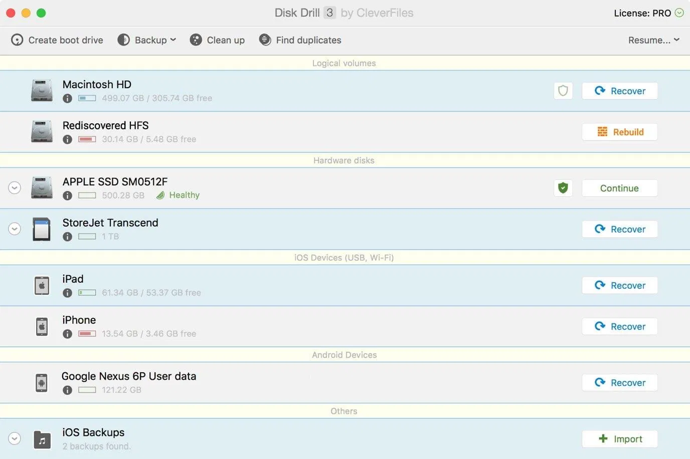 Phần mềm Disk Drill cho Mac (Ảnh: Internet).