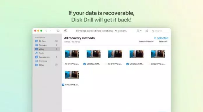Phần mềm Disk Drill giúp khôi phục dữ liệu (Ảnh: Internet).