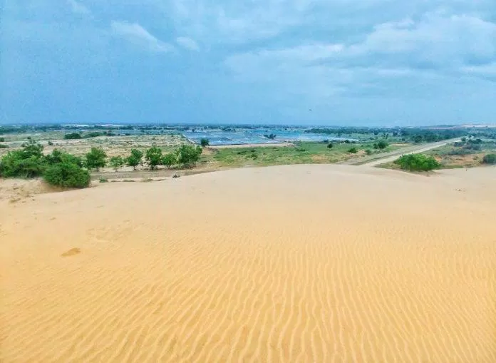 Vẻ đẹp của đồi cát. (Ảnh: Internet)