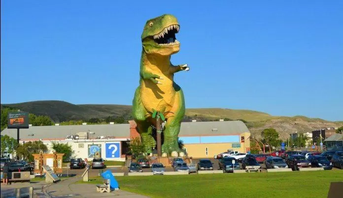 Drumheller - địa điểm dành cho những ai yêu thích khủng long (Ảnh: Internet). Drumheller - địa điểm dành cho những ai yêu thích khủng long (Ảnh: Internet).
