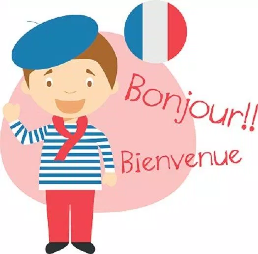 Bonjour là một câu chào bằng tiếng Pháp (Nguồn: Internet).