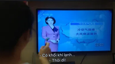 Phân cảnh "dường lưỡi bò" xuất hiện trong phim Gửi Thời Thanh Xuân Ấm Áp Của Chúng Ta - Ảnh: Internet.