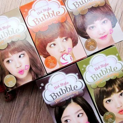 Etude House Hot Style Bubble Hair Coloring luôn đi đầu với các dòng sản phẩm nhuộm tóc (Nguồn: internet)