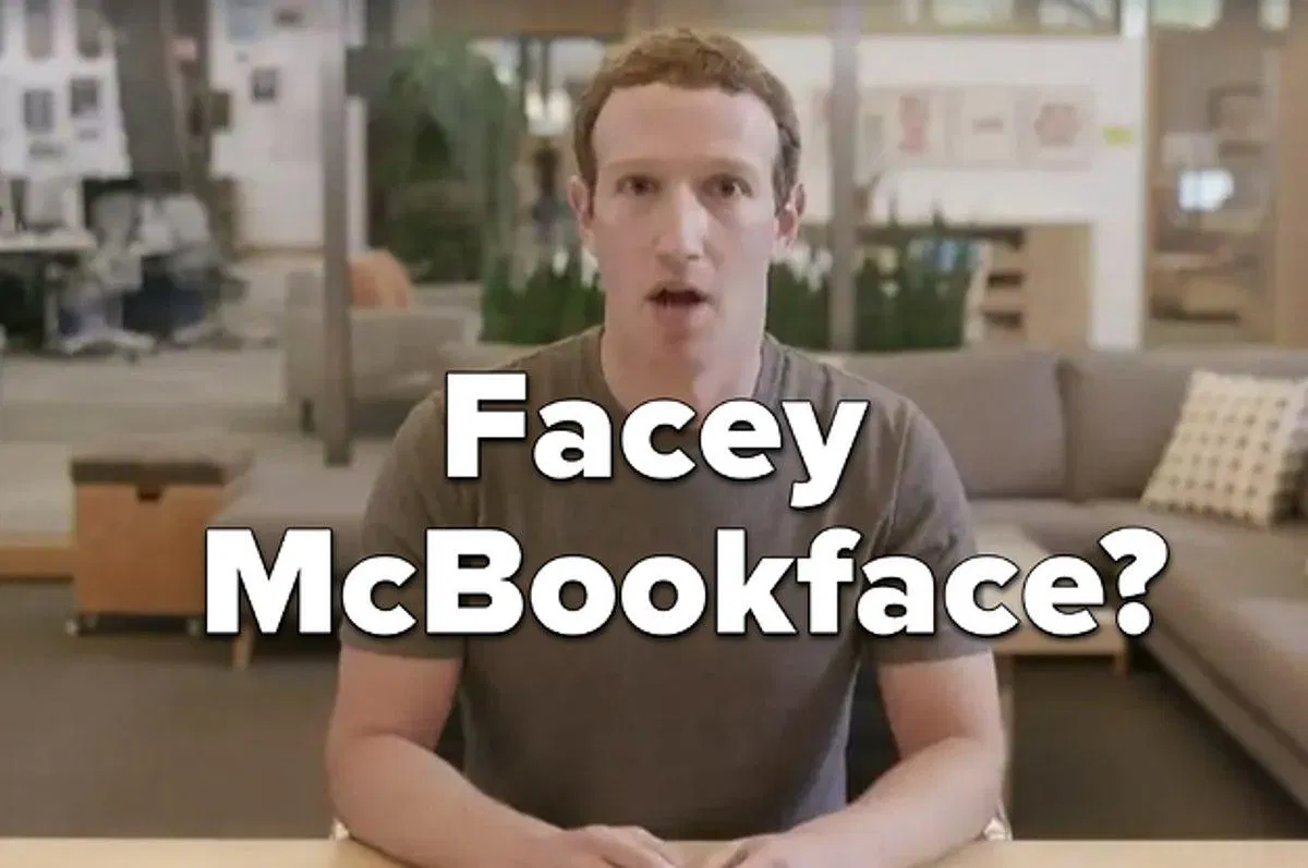 Cái tên có vẻ rất cồng kềnh: Facey McBookface (Ảnh: Internet). Cái tên có vẻ rất cồng kềnh: Facey McBookface (Ảnh: Internet).