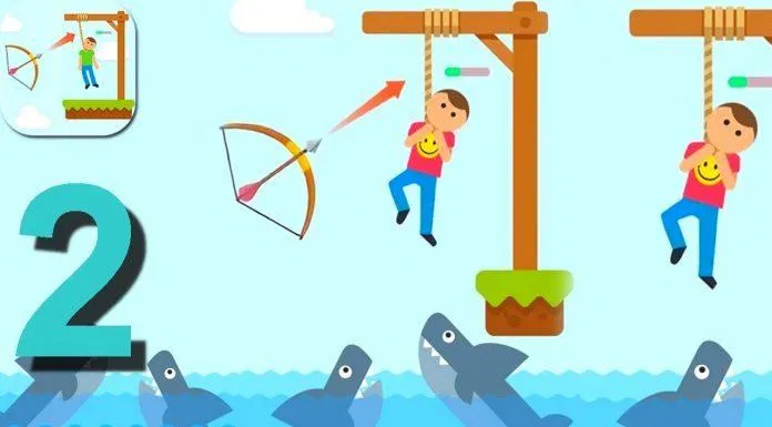 Game bắn cung cho điện thoại Gibbets－Bow Master (Ảnh: Internet).