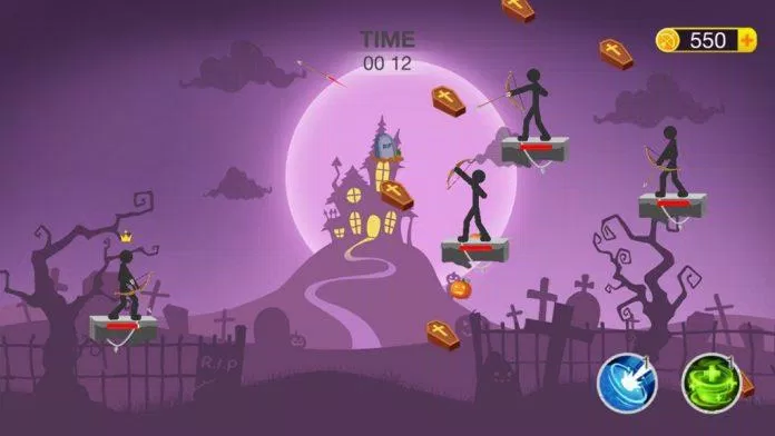 Game bắn cung cho điện thoại Mr Bow (Ảnh: Internet).