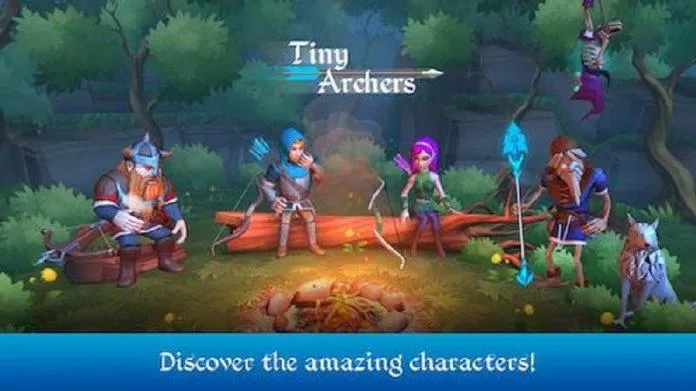 Game bắn cung cho điện thoại Tiny Archers (Ảnh: Internet). Game bắn cung cho điện thoại Tiny Archers (Ảnh: Internet).