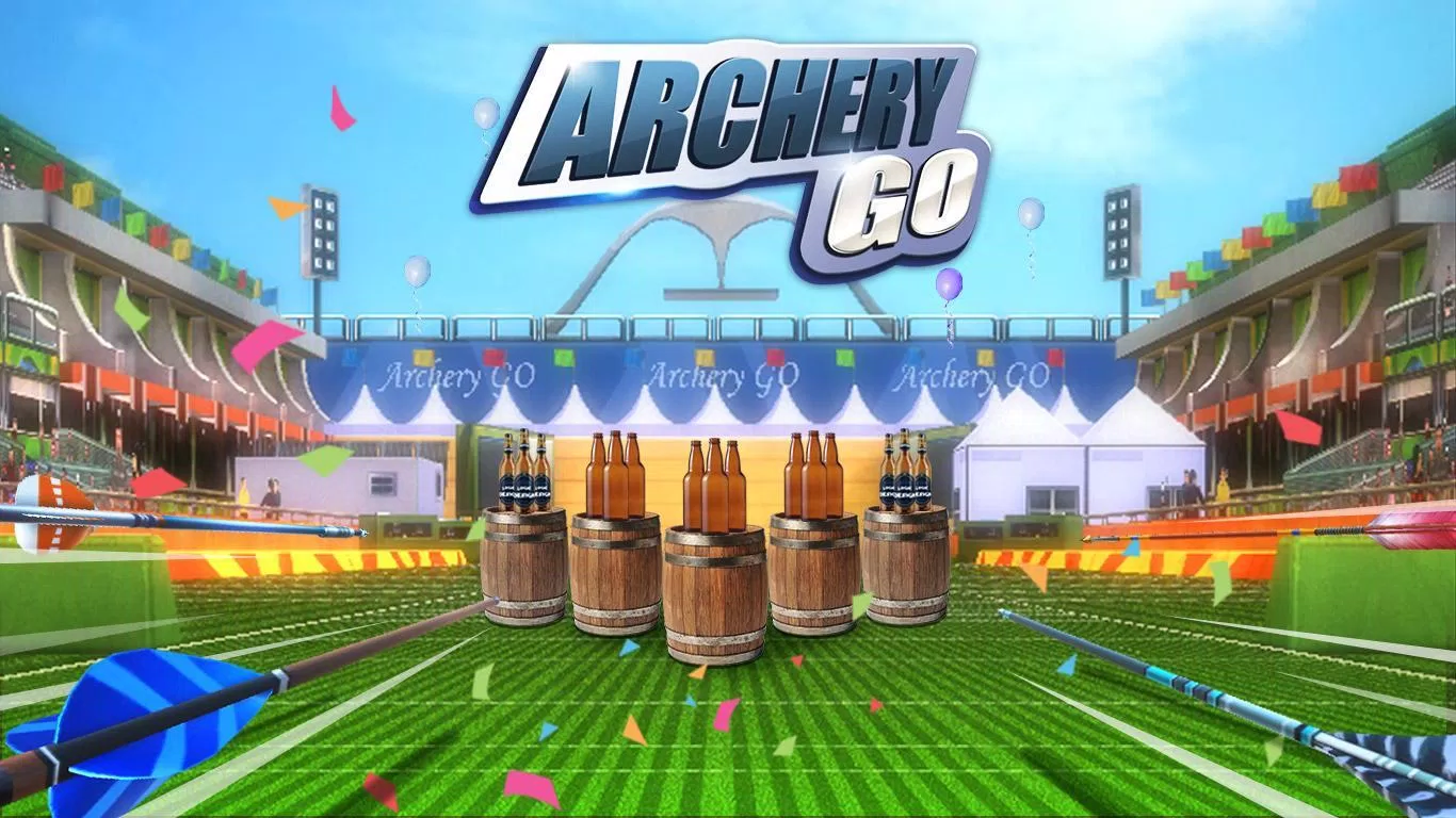 Game bắn cung cho điện thoại Archery Go (Ảnh: Internet).