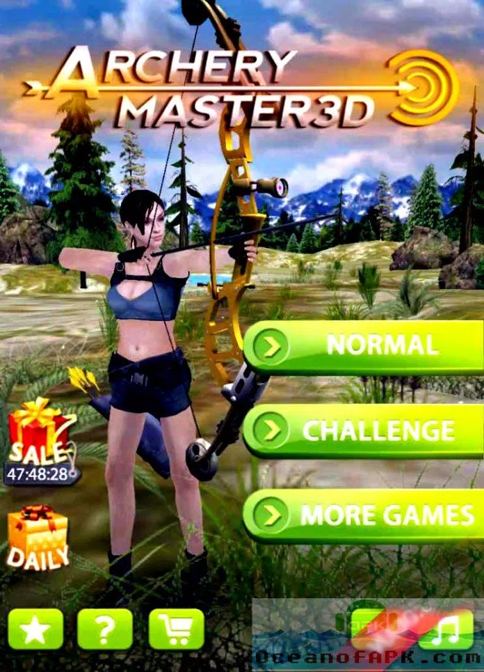 Game bắn cung cho điện thoại Archery Master 3D (Ảnh: Internet).
