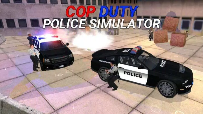 Game Cop Duty Police Car Simulator trên điện thoại (Ảnh: Internet).