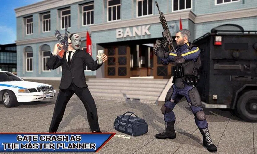Game NY Police Heist Shooting Game trên điện thoại (Ảnh: Internet). Game NY Police Heist Shooting Game trên điện thoại (Ảnh: Internet).