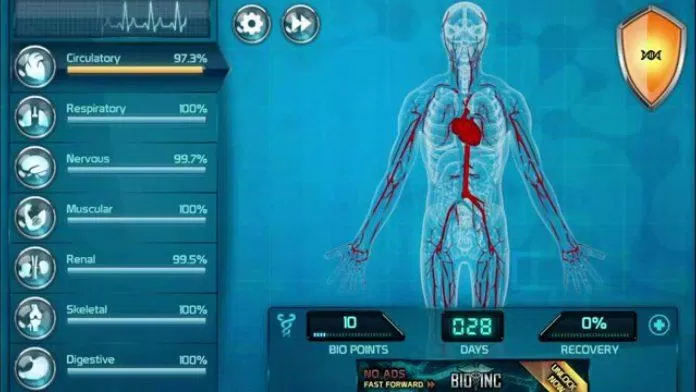 Game mô phỏng dịch bệnh Bio Inc. – Biomedical Plague (Ảnh: Internet).