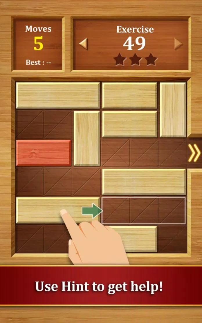 Di chuyển các khối theo yêu cầu của game (Ảnh: Internet). Di chuyển các khối theo yêu cầu của game (Ảnh: Internet).