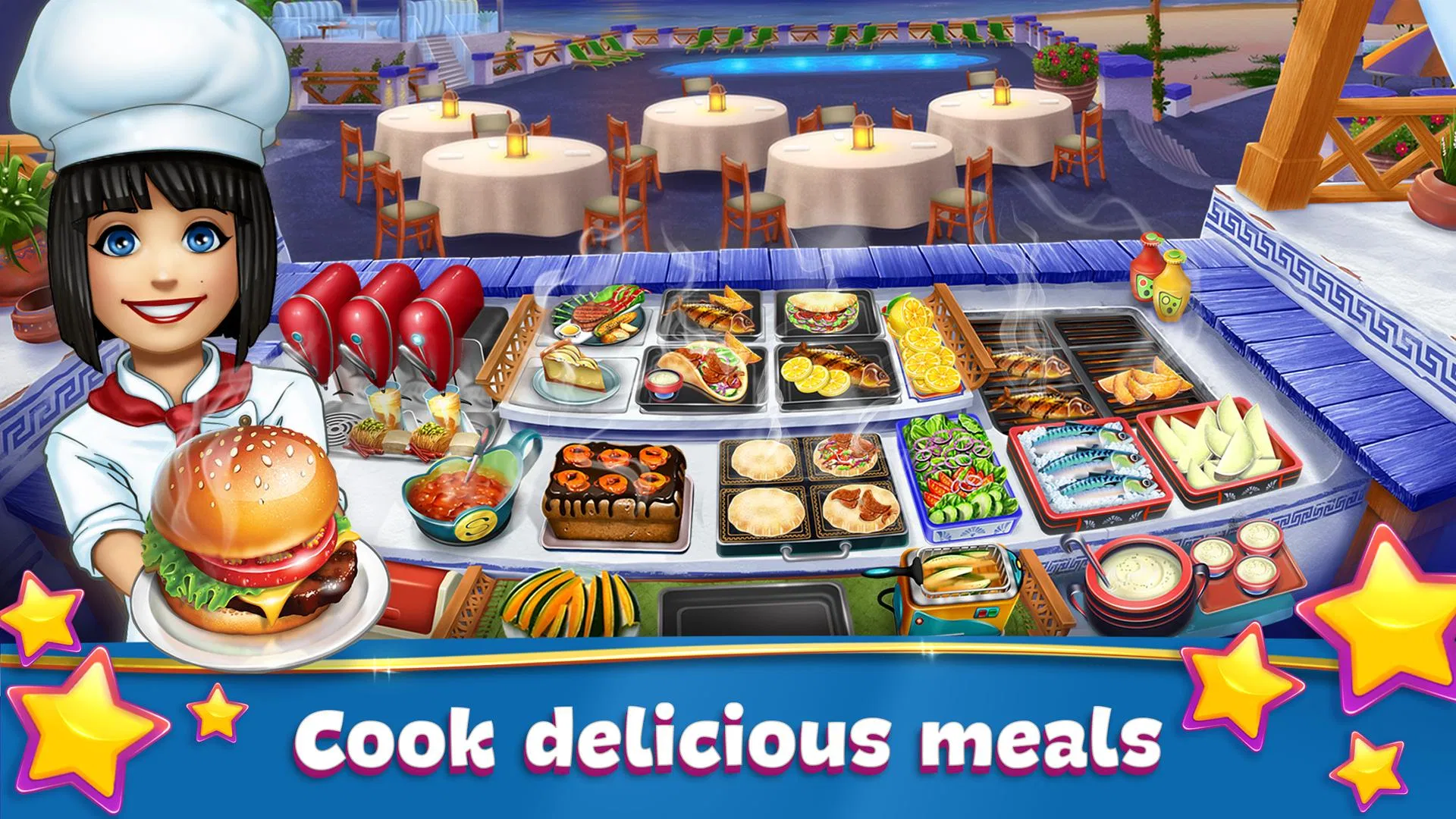Game nấu ăn Cooking Fever dành cho Android và iOS (Ảnh: Internet). Game nấu ăn Cooking Fever dành cho Android và iOS (Ảnh: Internet).