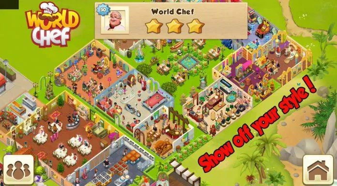 Game nấu ăn World Chef dành cho Android và iOS (Ảnh: Internet).