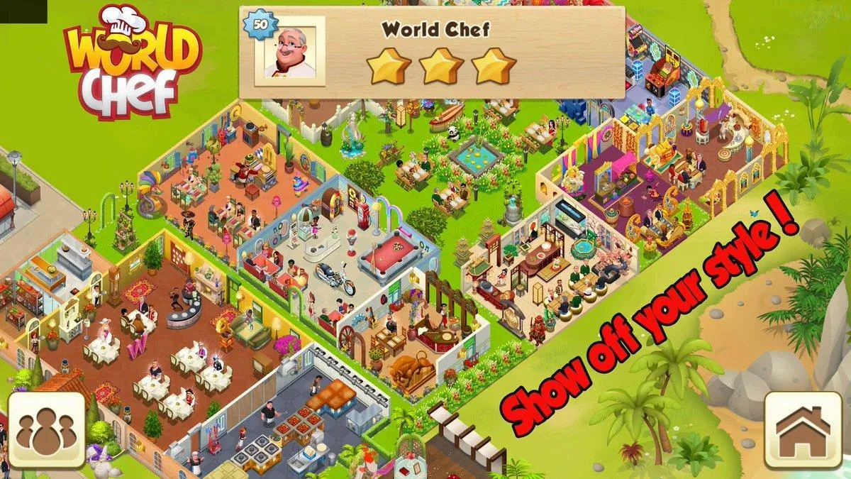 Game nấu ăn World Chef dành cho Android và iOS (Ảnh: Internet). Game nấu ăn World Chef dành cho Android và iOS (Ảnh: Internet).