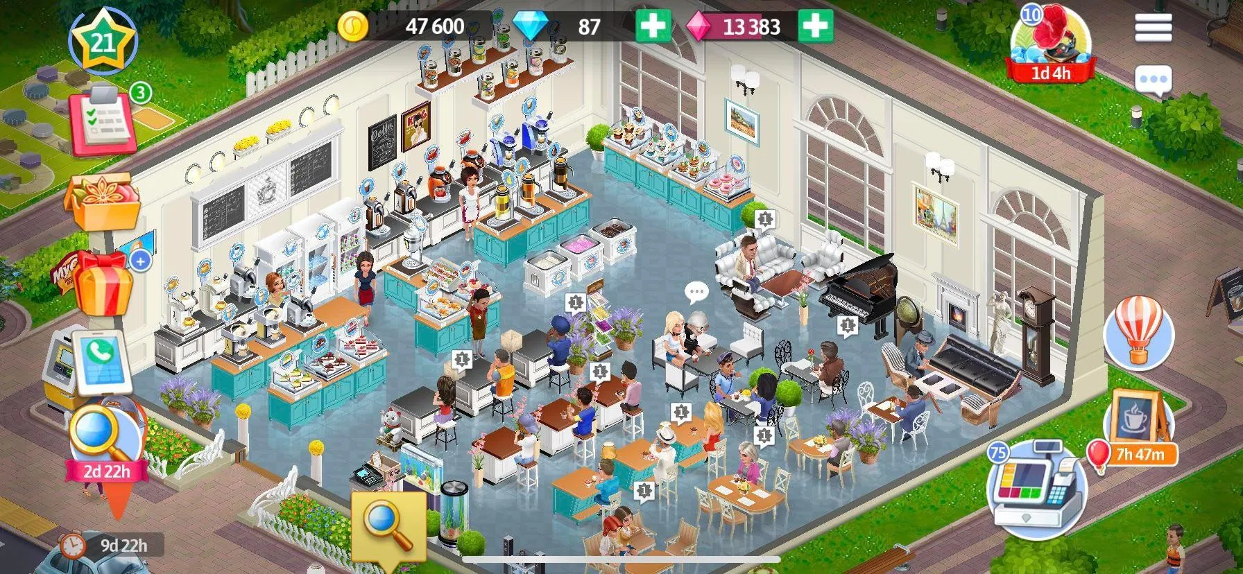 Game nấu ăn My Cafe dành cho Android và iOS (Ảnh: Internet). Game nấu ăn My Cafe dành cho Android và iOS (Ảnh: Internet).