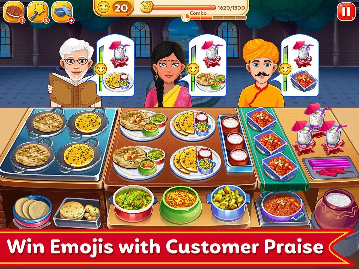 Game nấu ăn Indian Cooking Express dành cho Android và iOS (Ảnh: Internet). Game nấu ăn Indian Cooking Express dành cho Android và iOS (Ảnh: Internet).