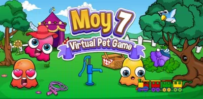 Game nuôi thú cưng Moy 7 trên điện thoại (Ảnh: Internet).