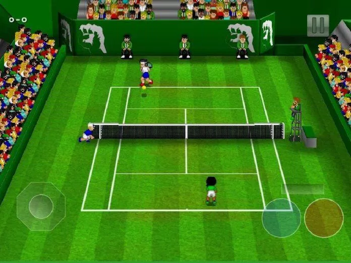 Game Tennis Champs Returns - Season 4 trên điện thoại (Ảnh: Internet).