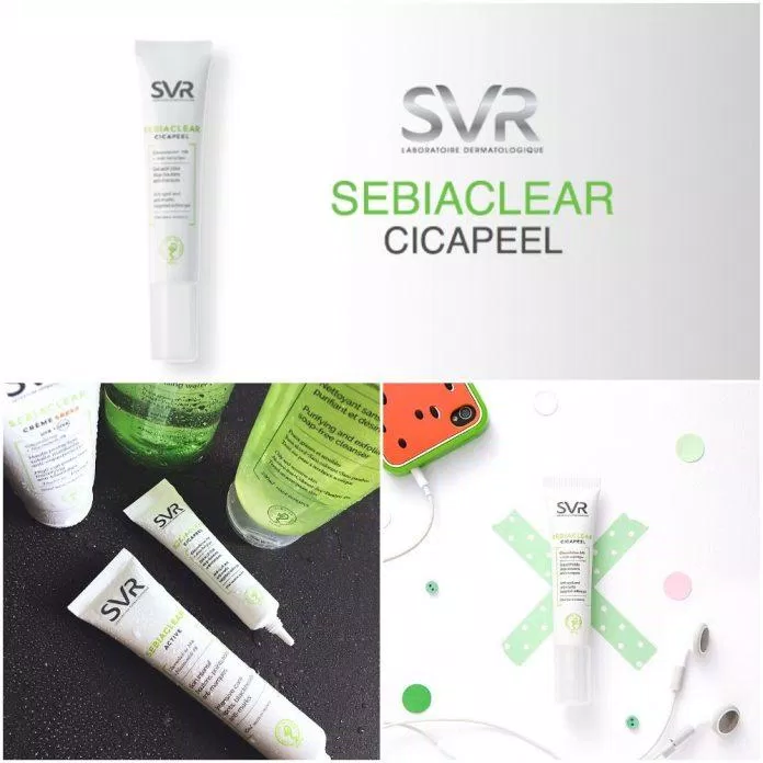 Kem dưỡng ẩm và điều trị mụn SVR Sebiaclear Cicapeel (Nguồn: Internet)