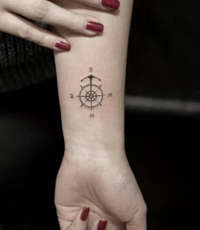 Hình xăm đẹp cho nữ. (Ảnh: Internet)