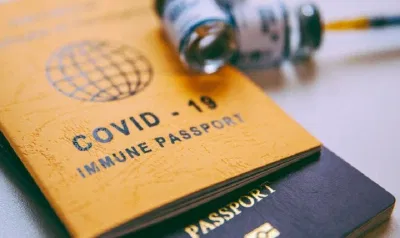 Hộ chiếu vaccine cho phép đi lại giữa các quốc gia và vùng lãnh thổ trong thời kỳ bình thường mới (Ảnh: Internet). Hộ chiếu vaccine cho phép đi lại giữa các quốc gia và vùng lãnh thổ trong thời kỳ bình thường mới (Ảnh: Internet).