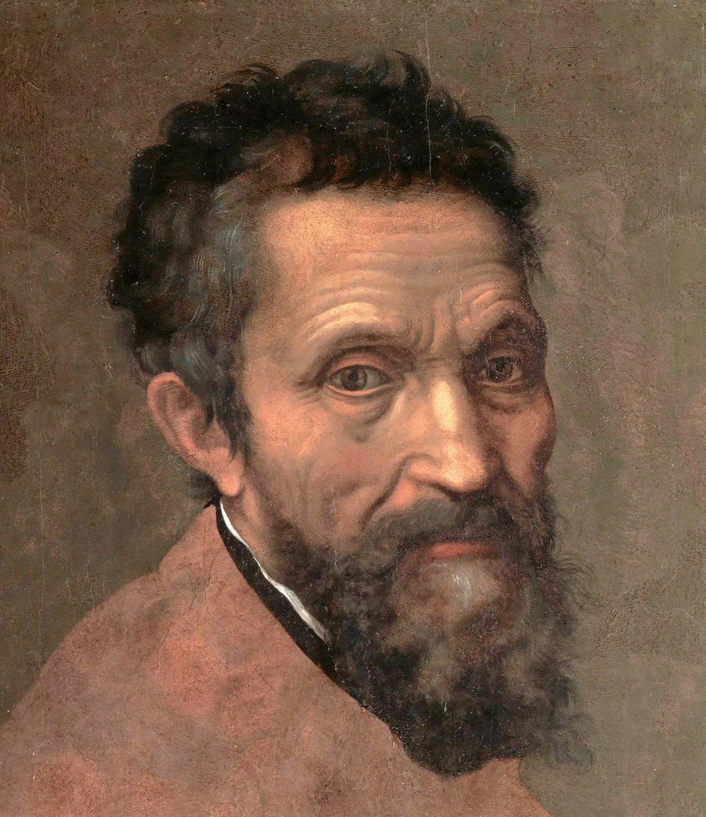 Chân dung của Michelangelo Buonarroti. (Nguồn: Internet) Chân dung của Michelangelo Buonarroti. (Nguồn: Internet)