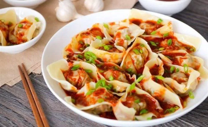 Hoành thánh là món ăn nhẹ phổ biến tại Trung Quốc (Nguồn: Internet)