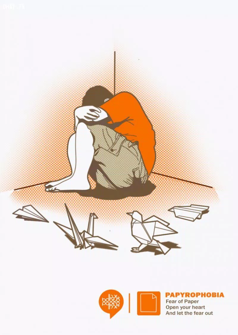 Sợ thứ đơn giản nhất - giấy (Nguồn: Internet). Sợ thứ đơn giản nhất - giấy (Nguồn: Internet).