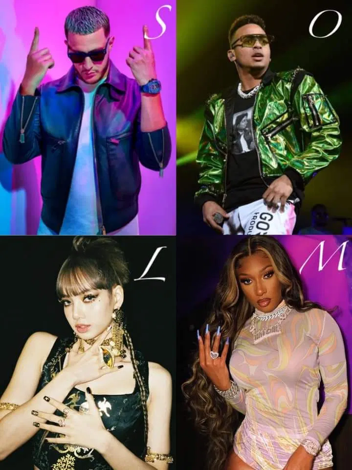 Màn kết hợp đáng mong đợi nhất trong năm 2021 gọi tên “SOLM” với sự góp mặt của DJ Snake, Ozuna, Lisa BLACKPINK và Megan Three Stallion (Nguồn: Internet). Màn kết hợp đáng mong đợi nhất trong năm 2021 gọi tên “SOLM” với sự góp mặt của DJ Snake, Ozuna, Lisa BLACKPINK và Megan Three Stallion (Nguồn: Internet).