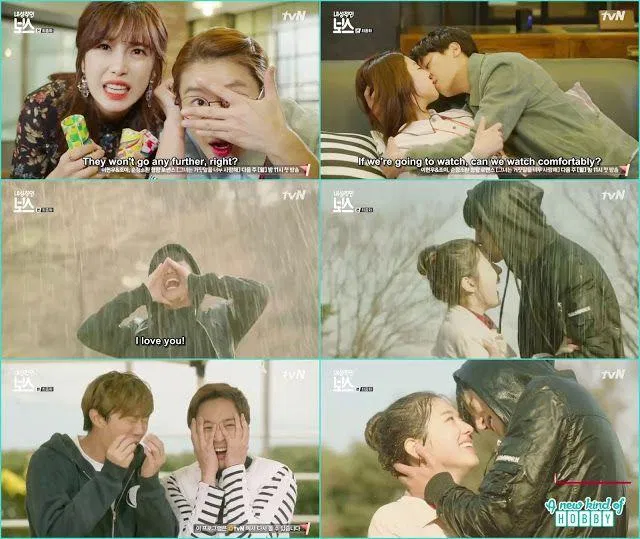 Cảnh hôn của Yeon Woo Jin và Park Hye Soo. (Nguồn: Internet)